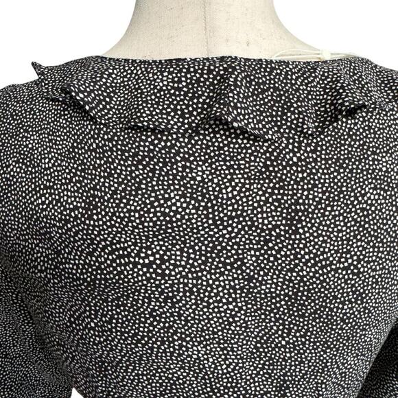 NWT Auguste the Label | Diamond Rumba Sleeved Mini Dress | Black | Women’s XS - Picture 10 of 13